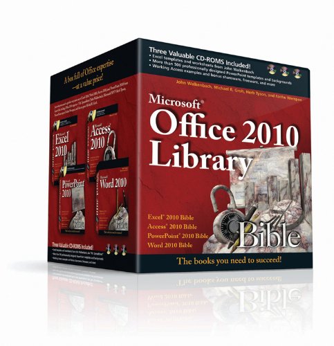 Algopix Similar Product 19 - Office 2010 Library Excel 2010 Bible