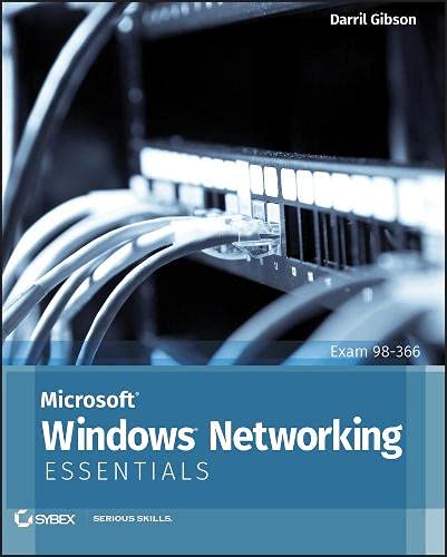 Algopix Similar Product 7 - Microsoft Windows Networking Essentials