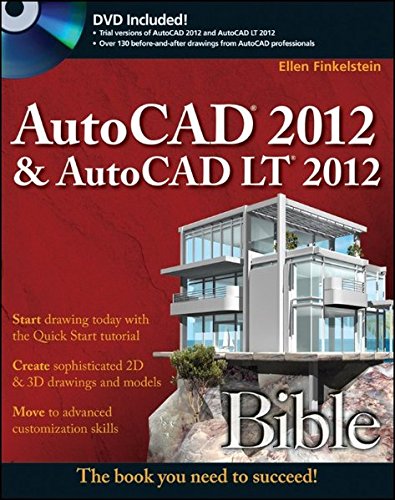 Algopix Similar Product 19 - AutoCAD 2012 and AutoCAD LT 2012 Bible