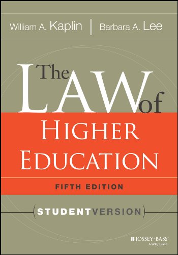 Algopix Similar Product 13 - The Law of Higher Education 5th