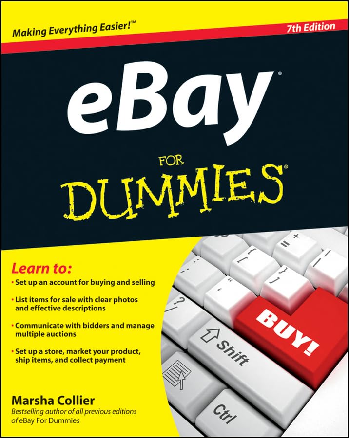 Algopix Similar Product 18 - eBay for Dummies: Seven Edition
