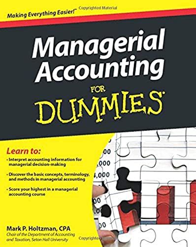 Algopix Similar Product 12 - Managerial Accounting For Dummies