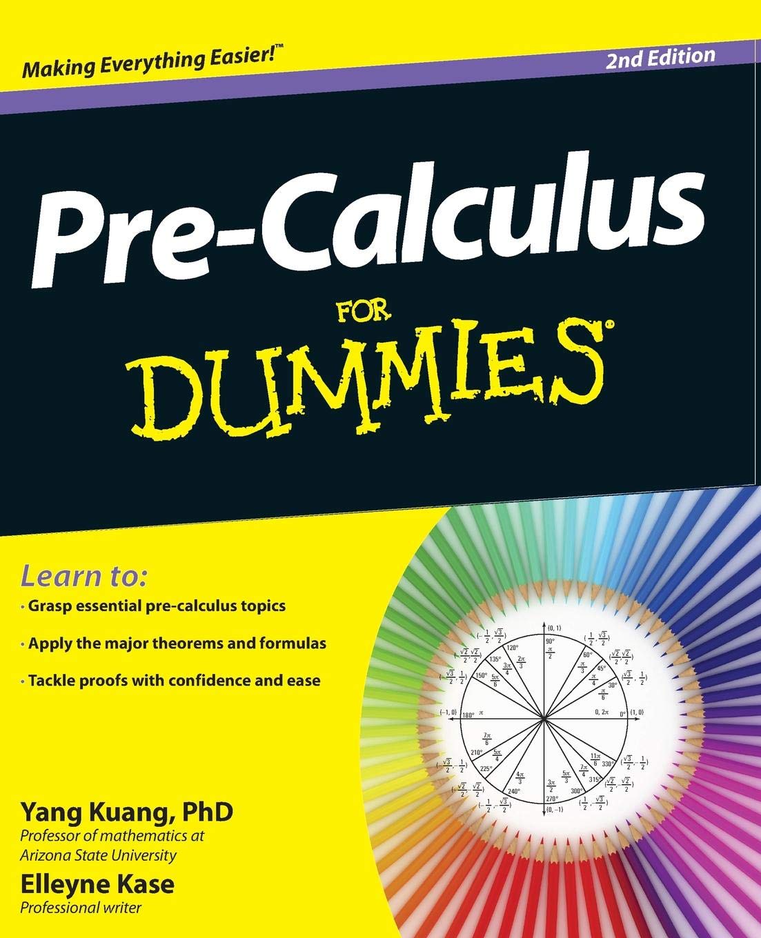 Algopix Similar Product 3 - Pre-Calculus For Dummies, 2E