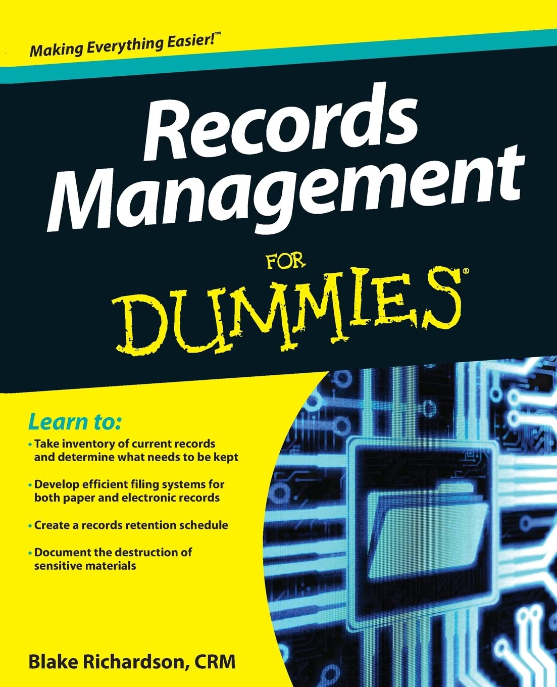 Algopix Similar Product 16 - Records Management For Dummies
