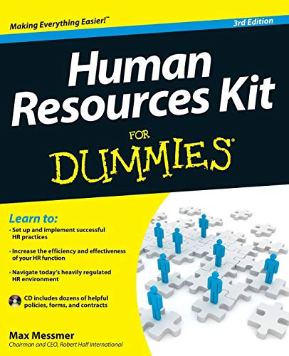 Algopix Similar Product 20 - Human Resources Kit For Dummies