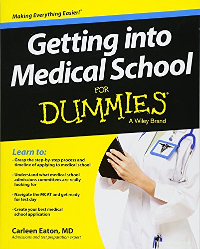 Algopix Similar Product 4 - Getting into Medical School For Dummies