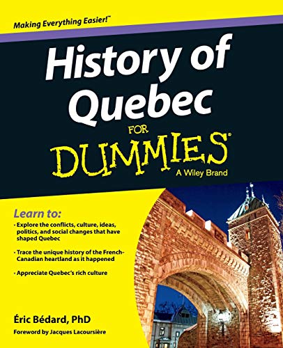 Algopix Similar Product 11 - History of Quebec For Dummies