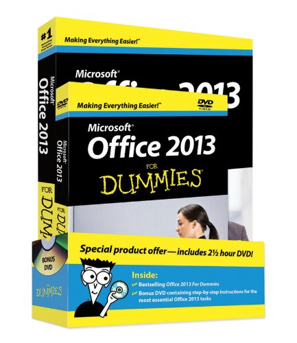 Algopix Similar Product 4 - Office 2013 For Dummies Book  DVD