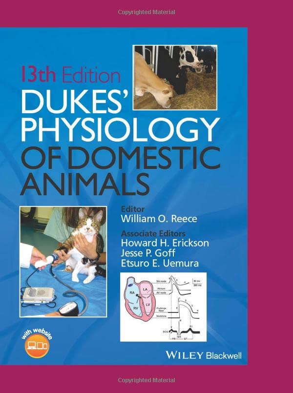 Algopix Similar Product 11 - Dukes' Physiology of Domestic Animals