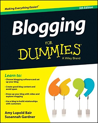 Algopix Similar Product 16 - Blogging For Dummies
