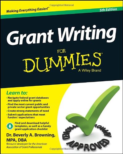 Algopix Similar Product 3 - Grant Writing For Dummies, 5th Edition