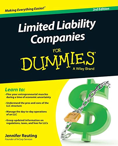 Algopix Similar Product 8 - Limited Liability Companies For Dummies
