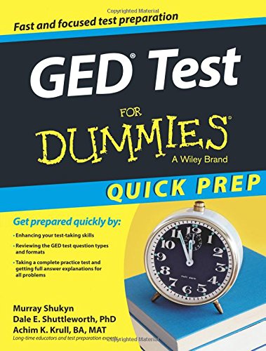 Algopix Similar Product 8 - GED Test For Dummies Quick Prep