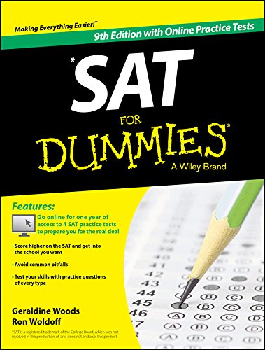 Algopix Similar Product 3 - SAT For Dummies Book  4 Practice