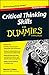 Algopix Similar Product 19 - Critical Thinking Skills For Dummies