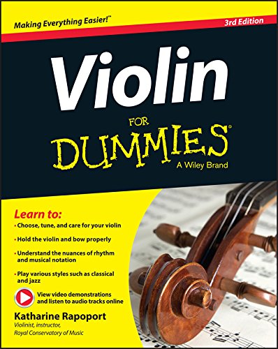 Algopix Similar Product 16 - Violin For Dummies Book  Online Video
