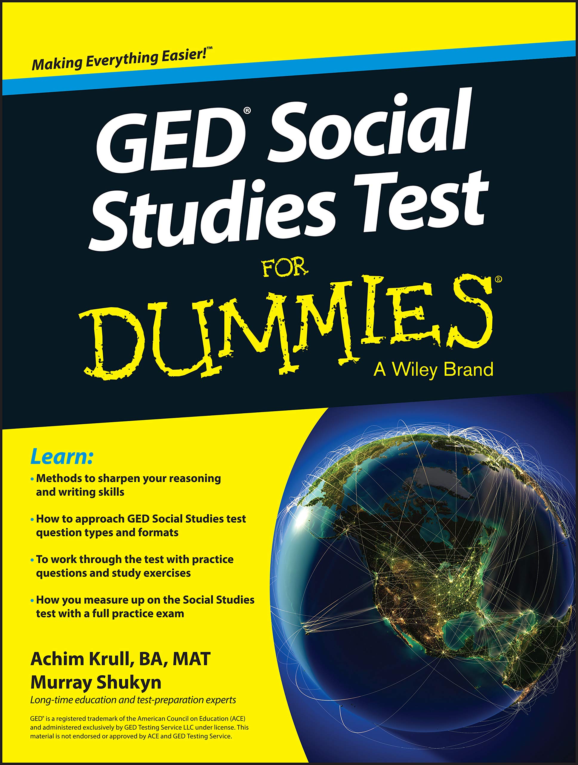 Algopix Similar Product 2 - GED Social Studies For Dummies