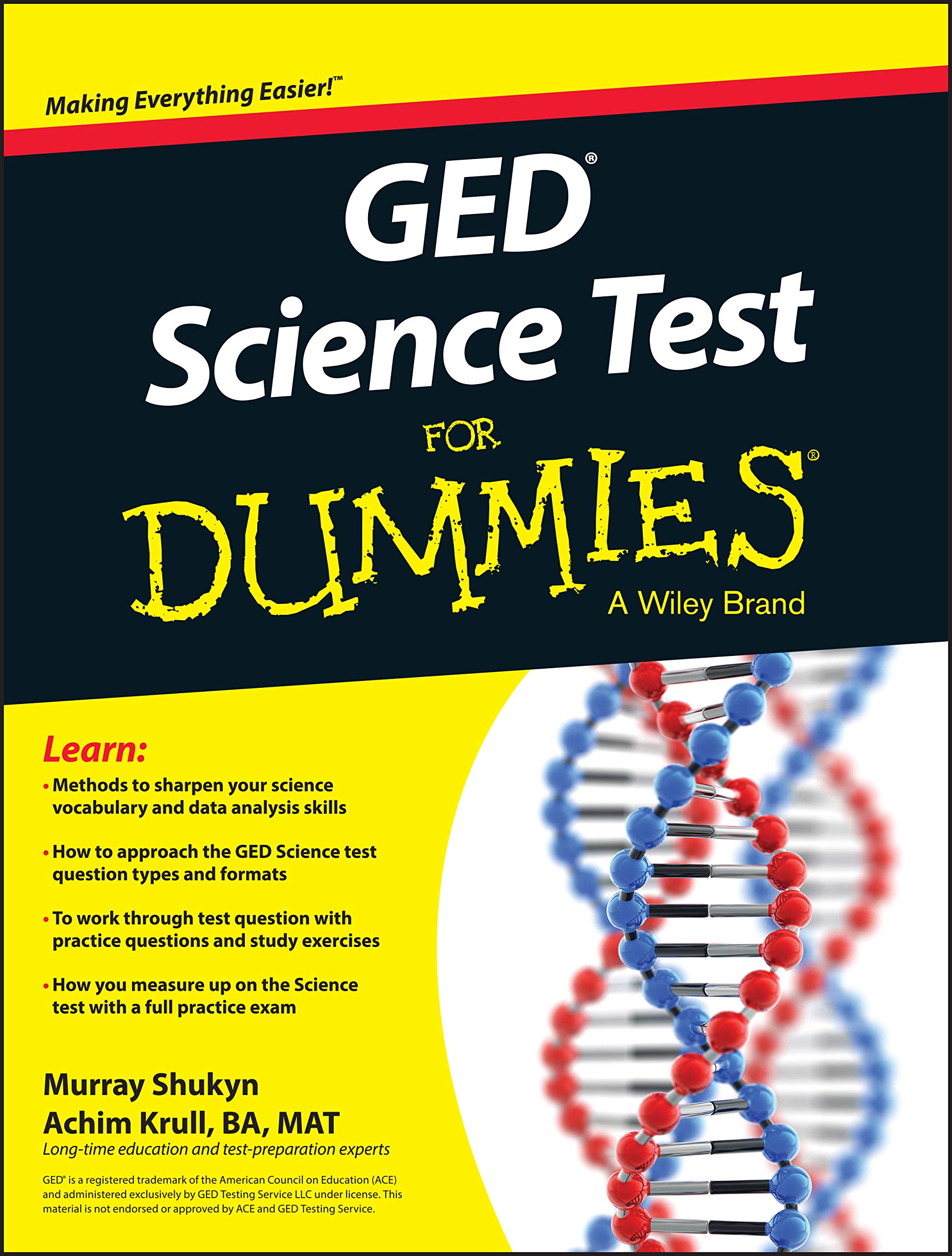 Algopix Similar Product 13 - GED Science For Dummies