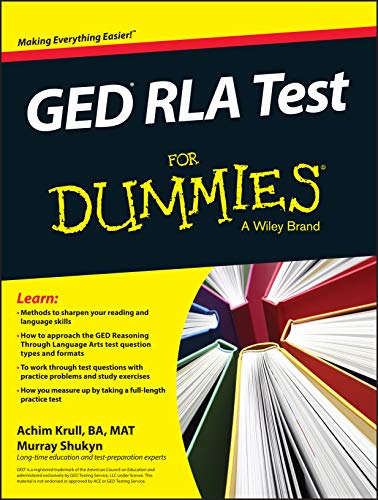 Algopix Similar Product 11 - GED RLA For Dummies