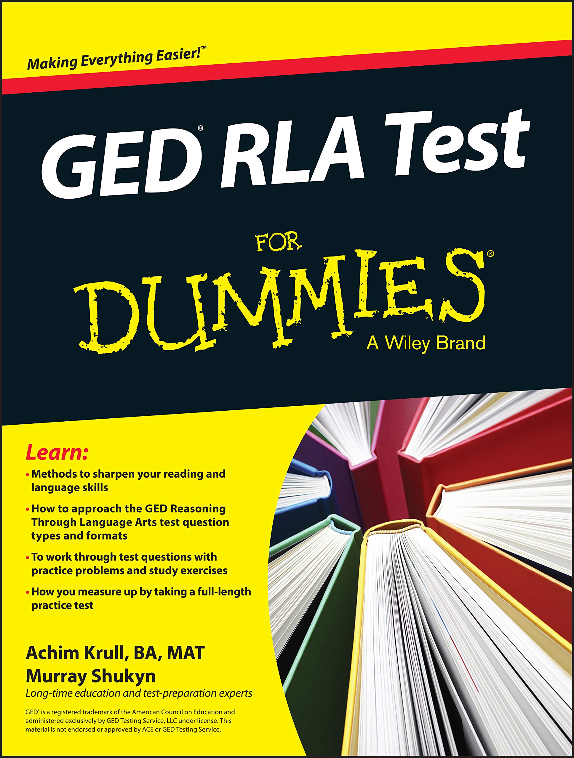 Algopix Similar Product 1 - GED RLA For Dummies