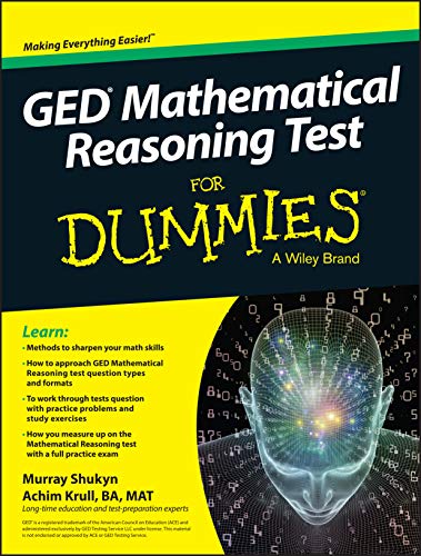 Algopix Similar Product 8 - GED Mathematical Reasoning Test For