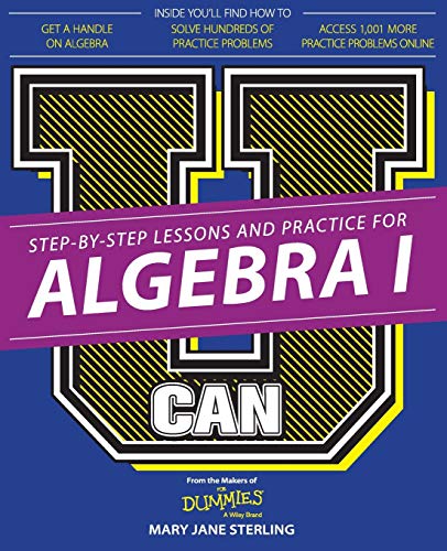 Algopix Similar Product 7 - U Can: Algebra I For Dummies
