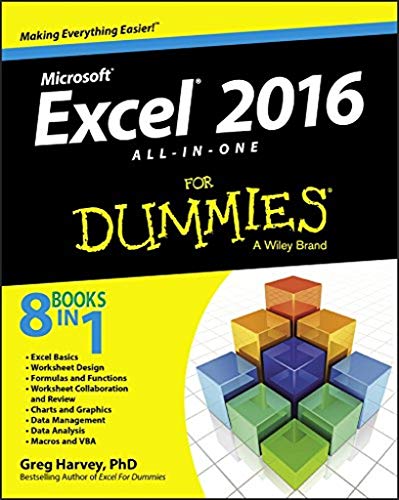 Algopix Similar Product 9 - Excel 2016 AllinOne For Dummies For