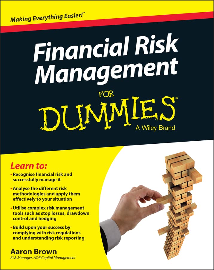 Algopix Similar Product 12 - Financial Risk Management For Dummies