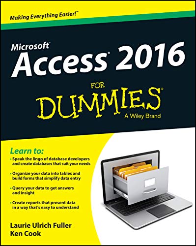 Algopix Similar Product 7 - Access 2016 For Dummies Access for