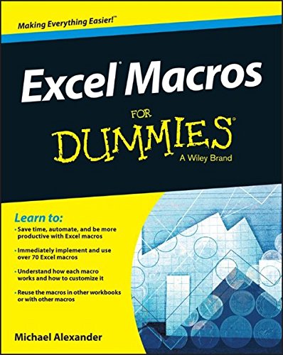 Algopix Similar Product 20 - Excel Macros For Dummies