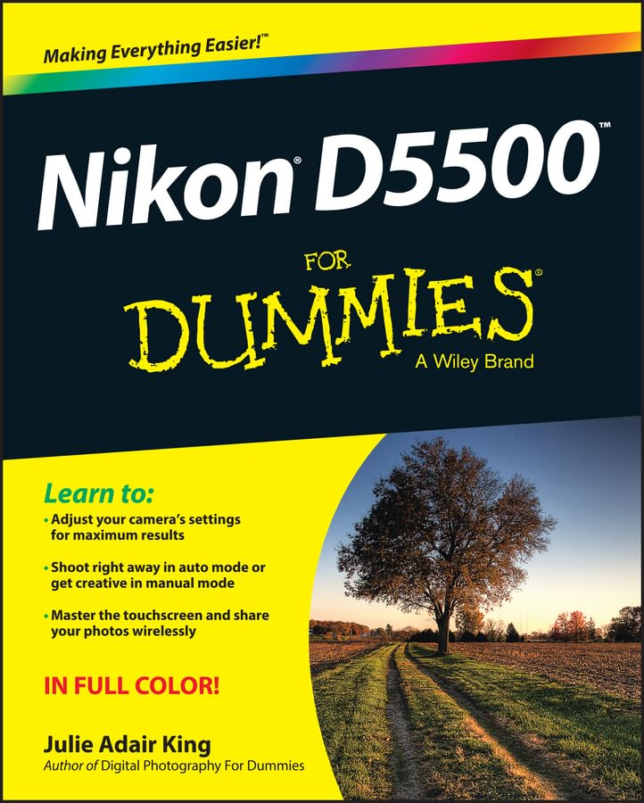 Algopix Similar Product 9 - Nikon D5500 For Dummies