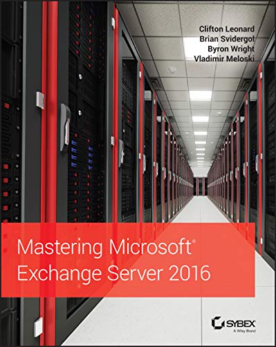 Algopix Similar Product 5 - Mastering Microsoft Exchange Server 2016
