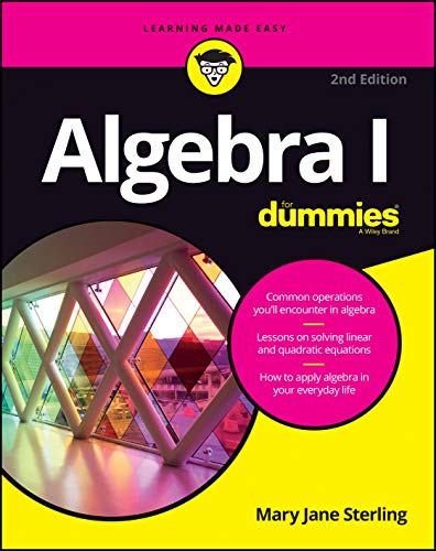 Algopix Similar Product 19 - Algebra I For Dummies For Dummies