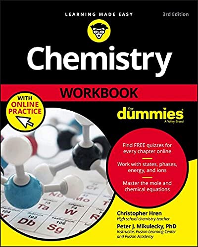 Algopix Similar Product 18 - Chemistry Workbook For Dummies with