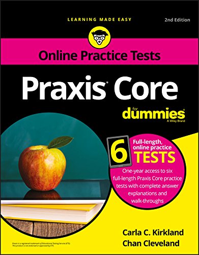 Algopix Similar Product 5 - Praxis Core For Dummies with Online