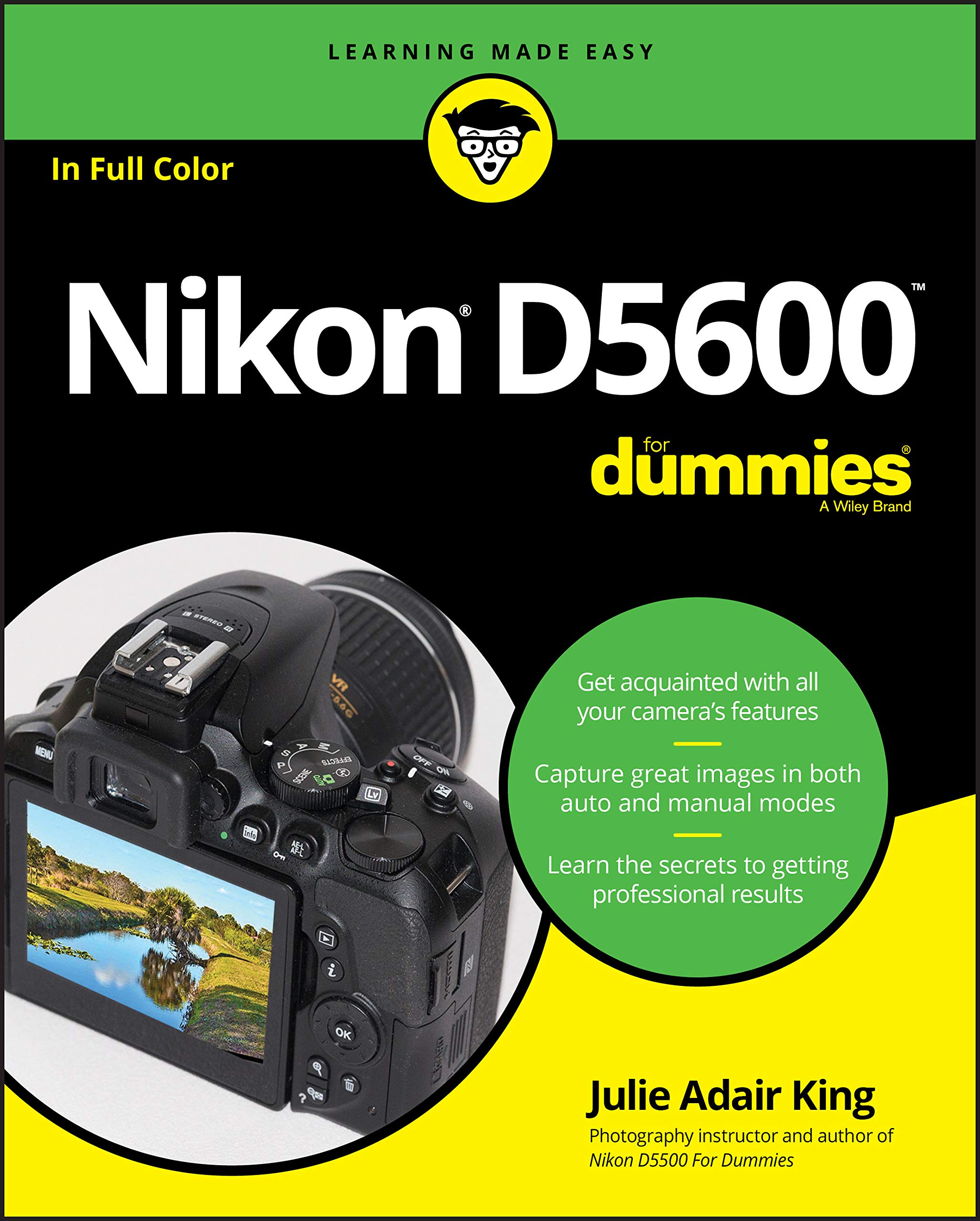 Algopix Similar Product 4 - Nikon D5600 For Dummies For Dummies