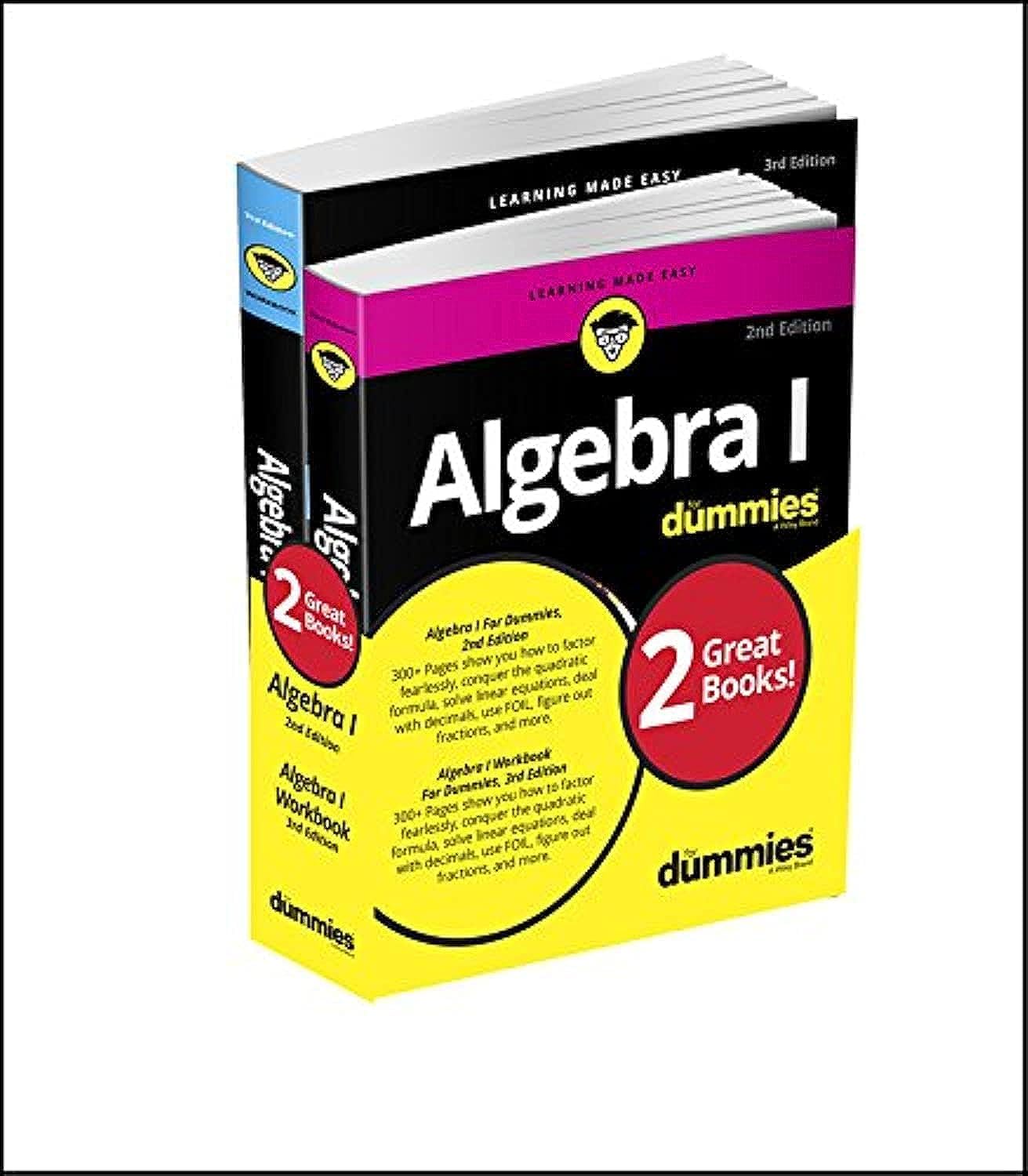 Algopix Similar Product 3 - Algebra I For Dummies Book Workbook