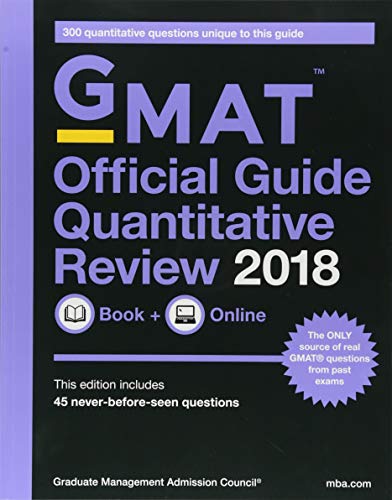 Algopix Similar Product 1 - GMAT Official Guide 2018 Quantitative