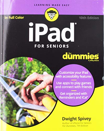 Algopix Similar Product 20 - iPad For Seniors For Dummies