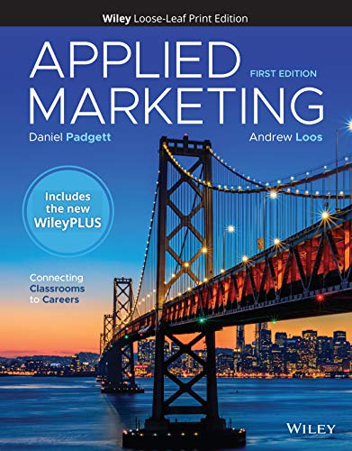 Algopix Similar Product 10 - Applied Marketing 1e WileyPLUS NextGen