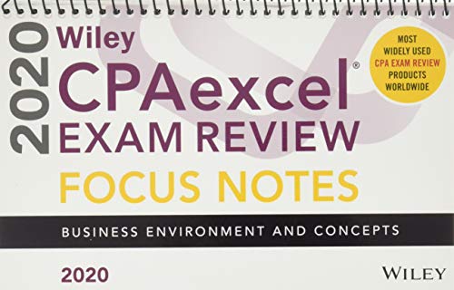 Algopix Similar Product 3 - Wiley CPAexcel Exam Review 2020 Focus