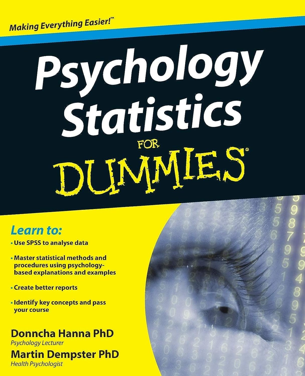 Algopix Similar Product 16 - Psychology Statistics For Dummies