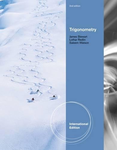 Algopix Similar Product 12 - Trigonometry. James Stewart