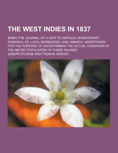 Algopix Similar Product 4 - The West Indies in 1837 Being the