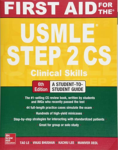 Algopix Similar Product 4 - First Aid for the USMLE Step 2 CS
