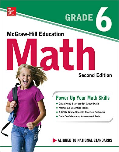 Algopix Similar Product 2 - McGrawHill Education Math Grade 6