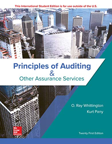 Algopix Similar Product 11 - Principles Of Auditing & Other Assurance