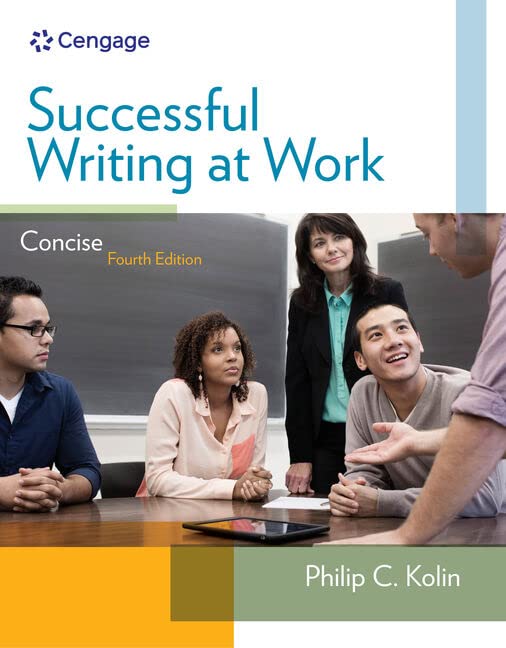 Algopix Similar Product 12 - Successful Writing at Work Concise