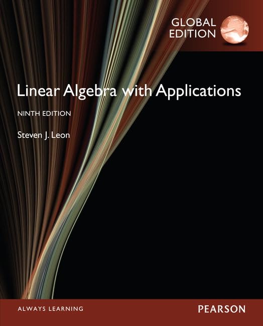 Algopix Similar Product 4 - Linear Algebra with Applications