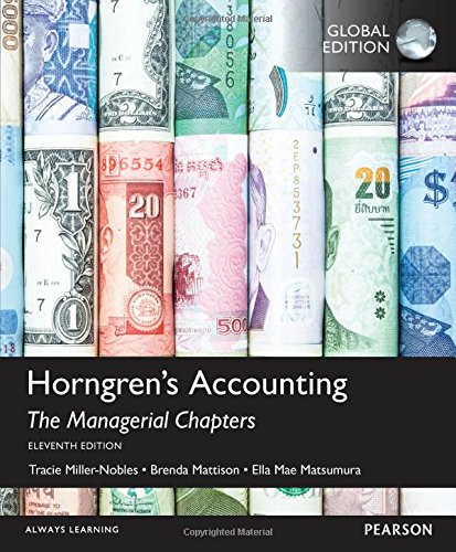 Algopix Similar Product 17 - Horngrens Accounting The Managerial